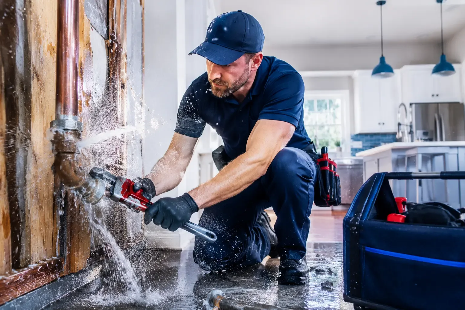 Local emergency pipe repair professionals in Rappahannock Academy, VA